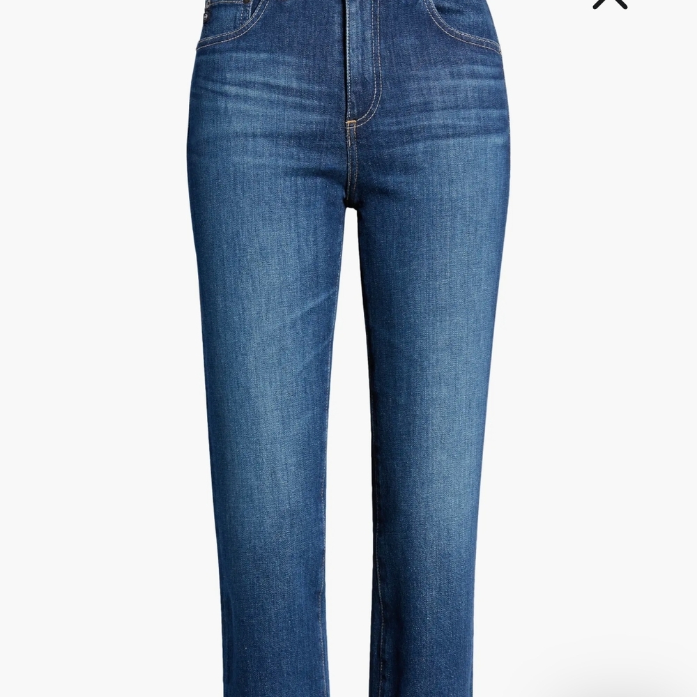 AG Saige Highrise Jeans with Classic Indigo Wash